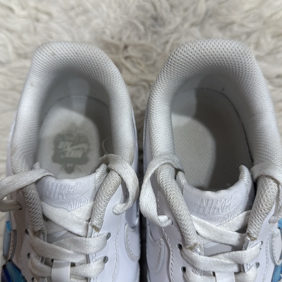 Nike Air Force 1 Low Blue Butterfly‎ Fun
Custom Shoes Women’s Size 6 - Picture 6 of 11